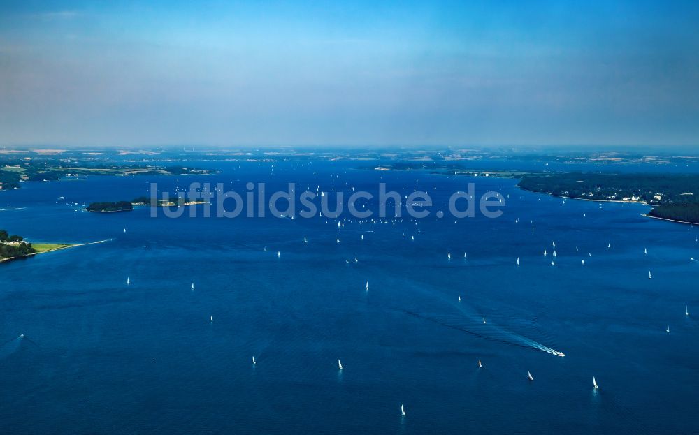 Flensburg aus der Vogelperspektive: Flensburger Förde im Bundesland Schleswig-Holstein, Deutschland