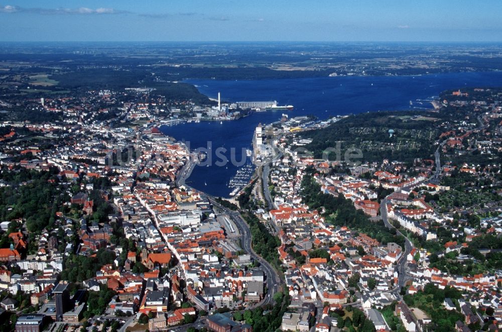 Luftbild Flensburg - Flensburger Werft im Bundesland Schleswig-Holstein