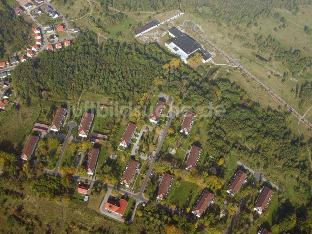 Luftbild Oschatz - Fliegerhorst Oschatz