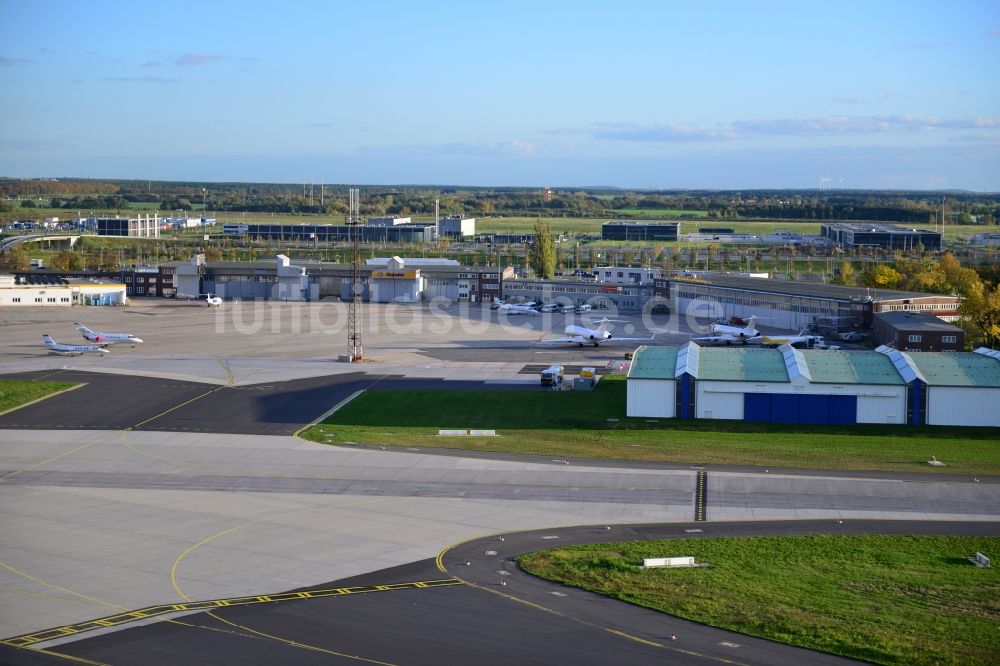 Luftbild Schönefeld - Flughafen Berlin Brandenburg in Schönefeld im Bundesland Brandenburg