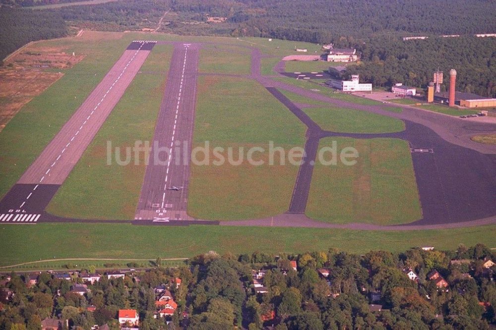 Berlin Gatow von oben - Flughafen Berlin Gatow