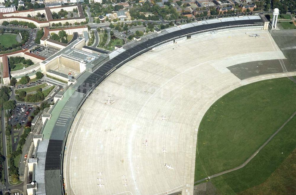 Luftbild Berlin-Tempelhof - Flughafen Berlin-Tempelhof.