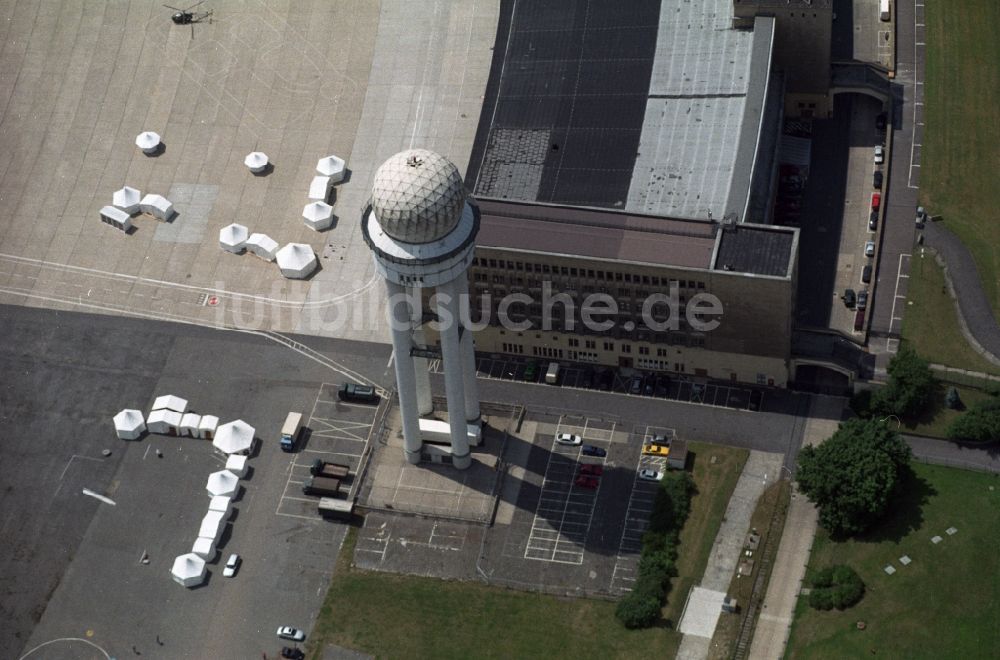 Luftaufnahme Berlin - Flughafen Berlin-Tempelhof