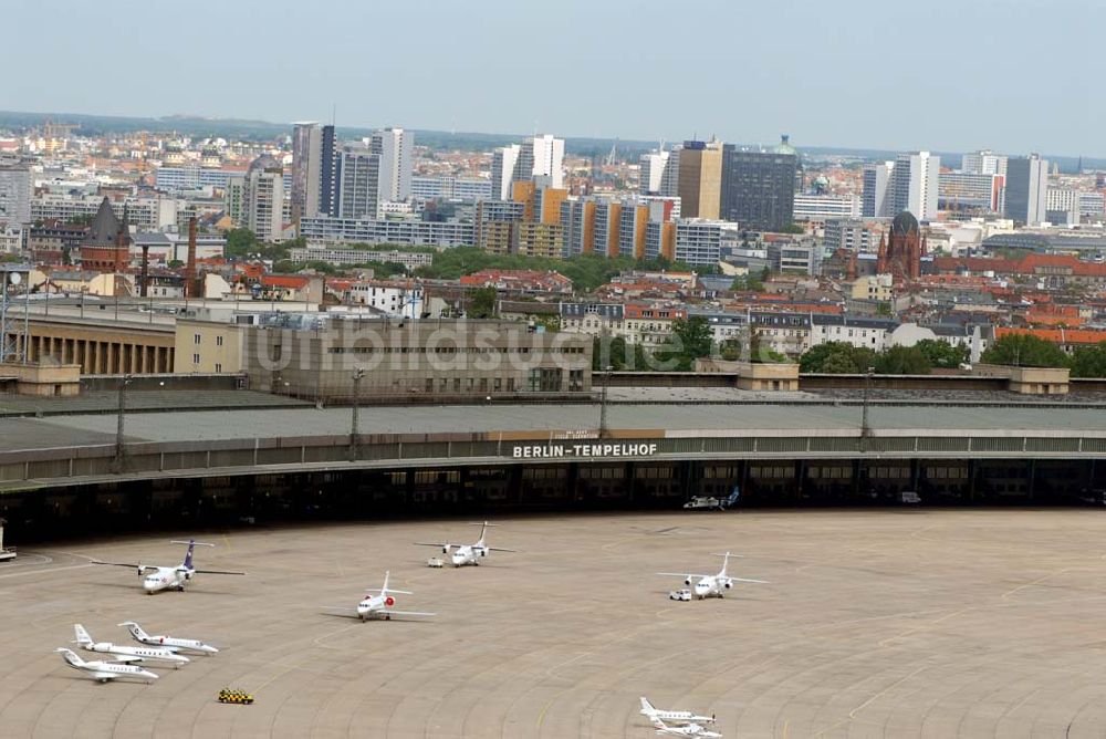 Luftbild Berlin - Flughafen Berlin-Tempelhof