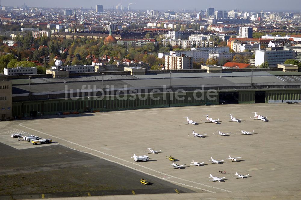 Luftbild Berlin - Flughafen Berlin - Tempelhof