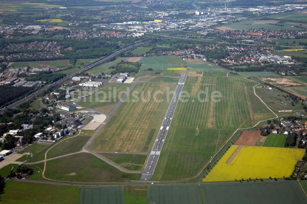 Luftaufnahme Braunschweig - Flughafen Braunschweig - Wolfsburg