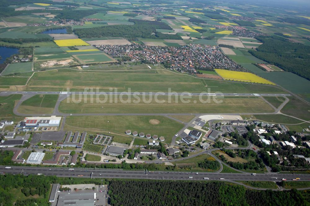 Luftbild Braunschweig - Flughafen Braunschweig - Wolfsburg