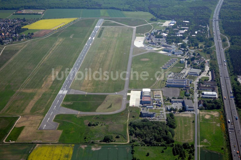 Luftaufnahme Braunschweig - Flughafen Braunschweig - Wolfsburg