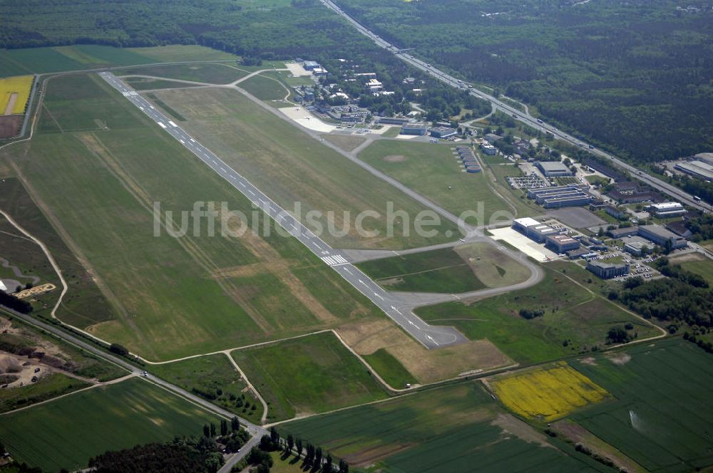 Luftbild Braunschweig - Flughafen Braunschweig - Wolfsburg