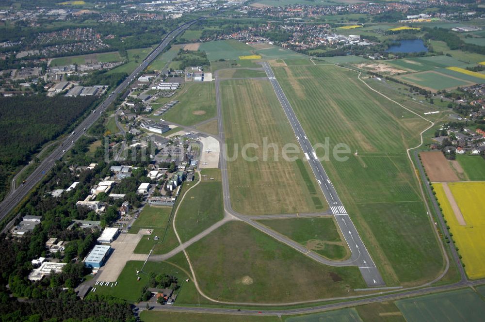 Luftbild Braunschweig - Flughafen Braunschweig - Wolfsburg