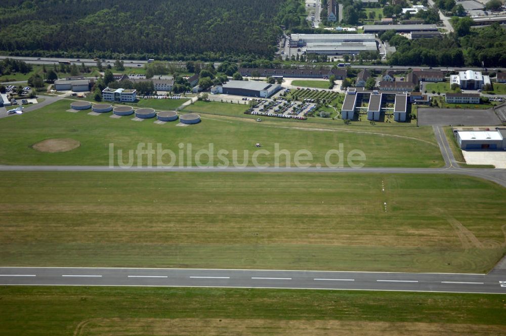 Luftbild Braunschweig - Flughafen Braunschweig - Wolfsburg