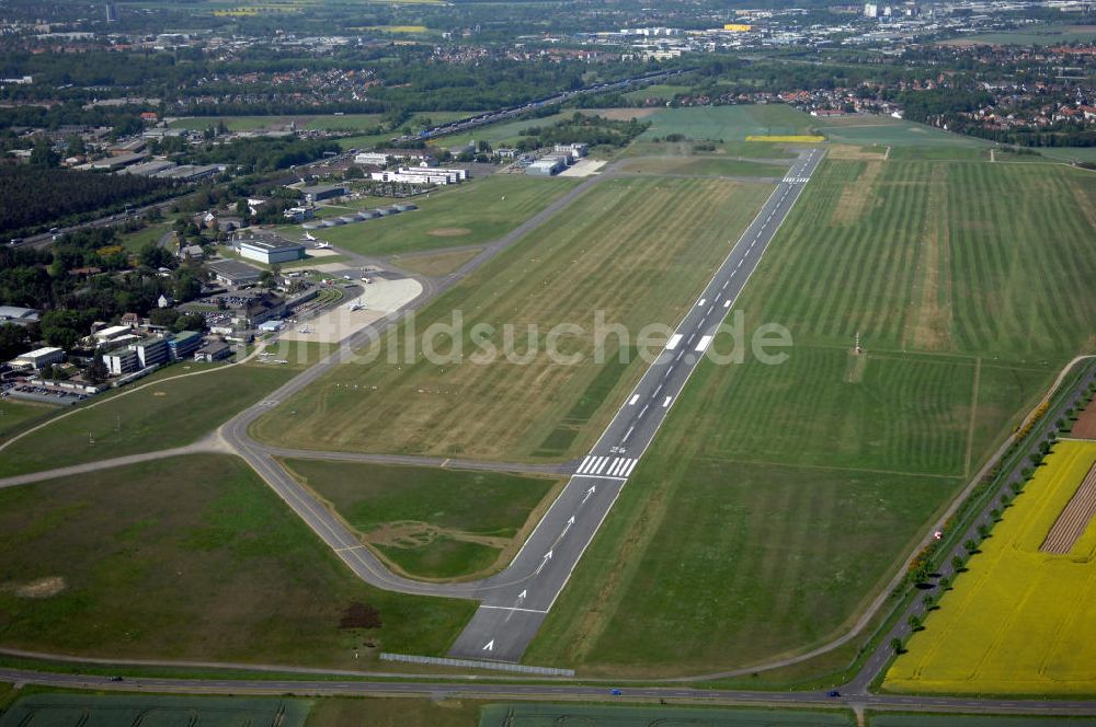 Luftbild Braunschweig - Flughafen Braunschweig - Wolfsburg