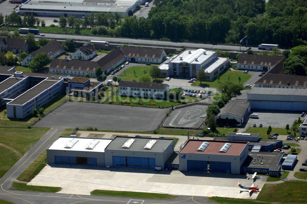 Braunschweig von oben - Flughafen Braunschweig - Wolfsburg