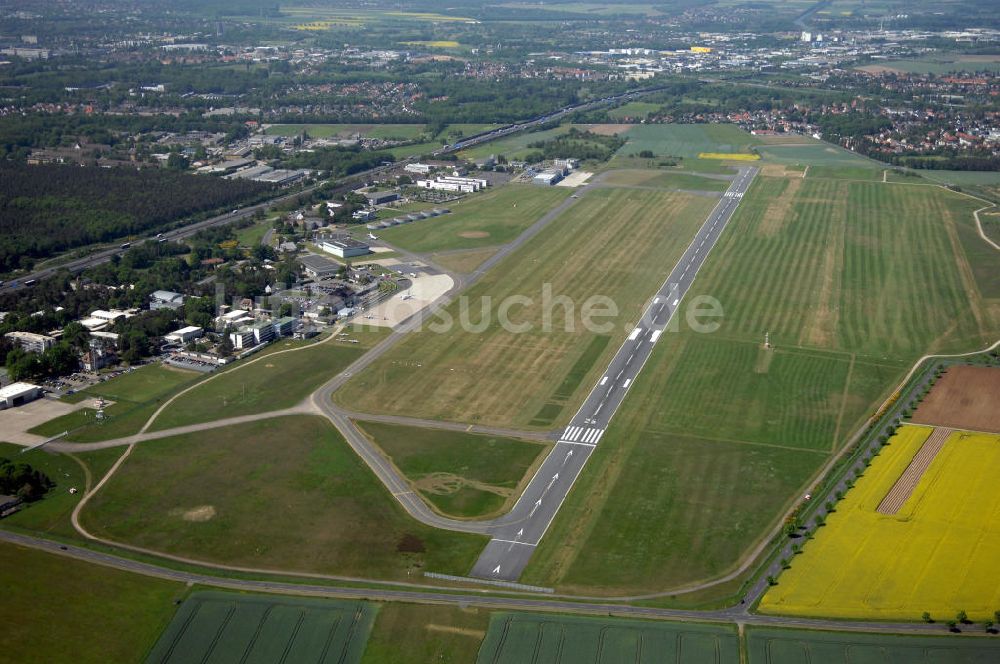 Luftbild Braunschweig - Flughafen Braunschweig - Wolfsburg