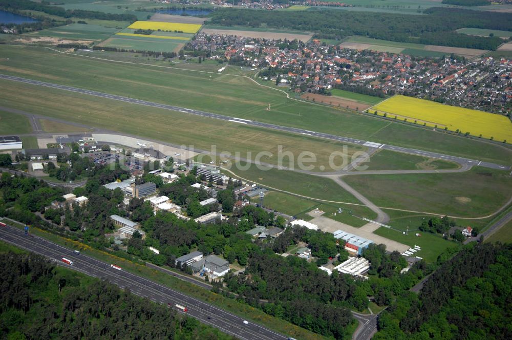 Luftaufnahme Braunschweig - Flughafen Braunschweig - Wolfsburg