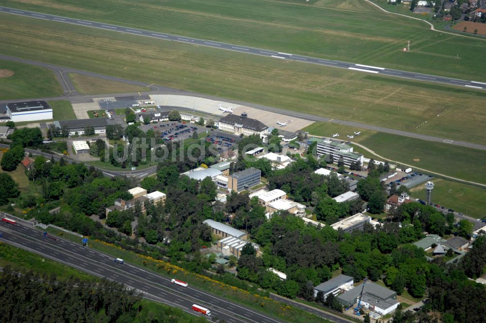 Braunschweig von oben - Flughafen Braunschweig - Wolfsburg