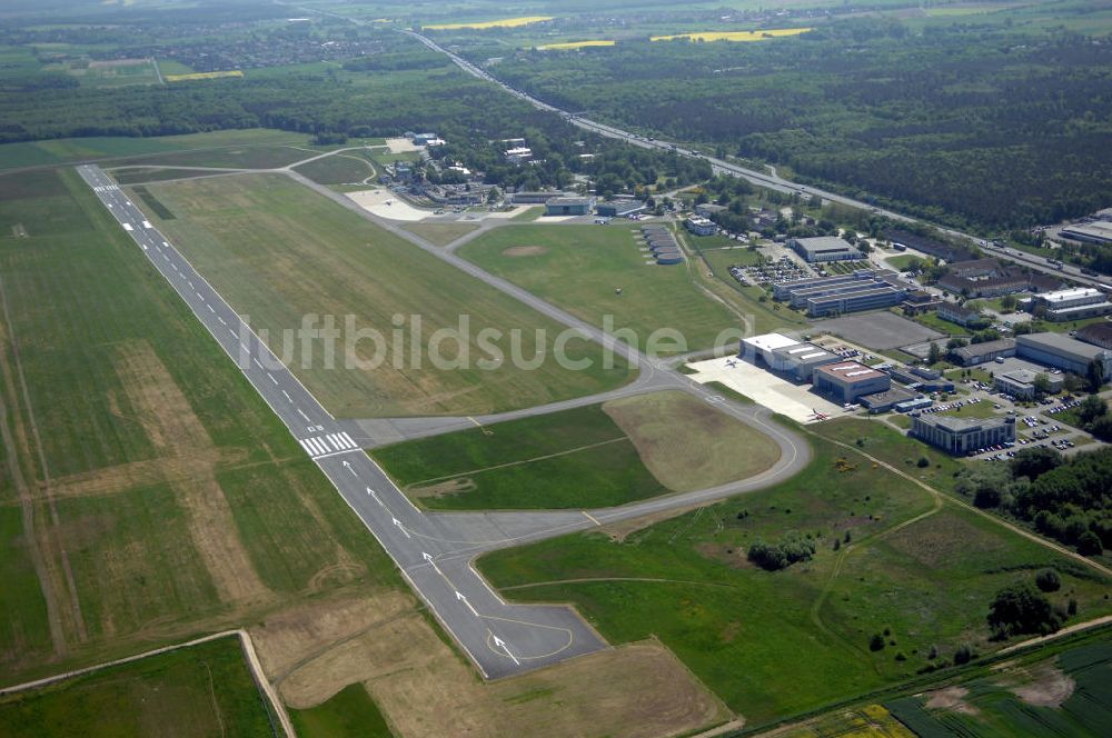 Luftaufnahme Braunschweig - Flughafen Braunschweig - Wolfsburg