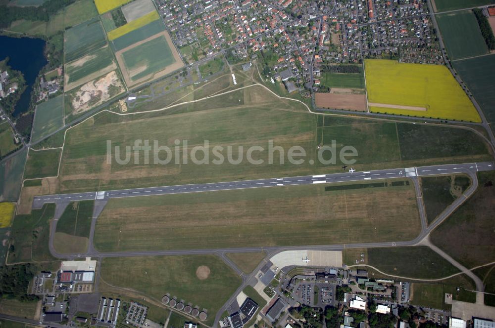 Luftbild Braunschweig - Flughafen Braunschweig - Wolfsburg