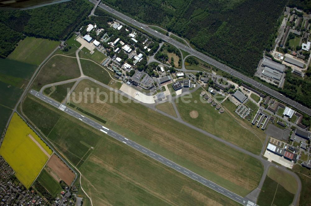 Braunschweig von oben - Flughafen Braunschweig - Wolfsburg