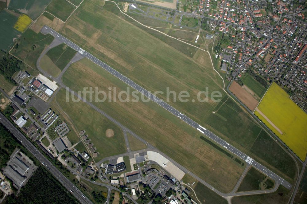 Luftbild Braunschweig - Flughafen Braunschweig - Wolfsburg