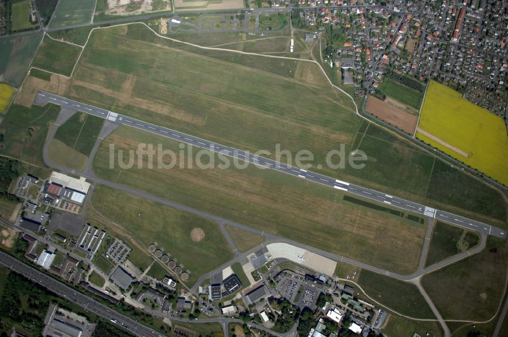 Luftaufnahme Braunschweig - Flughafen Braunschweig - Wolfsburg