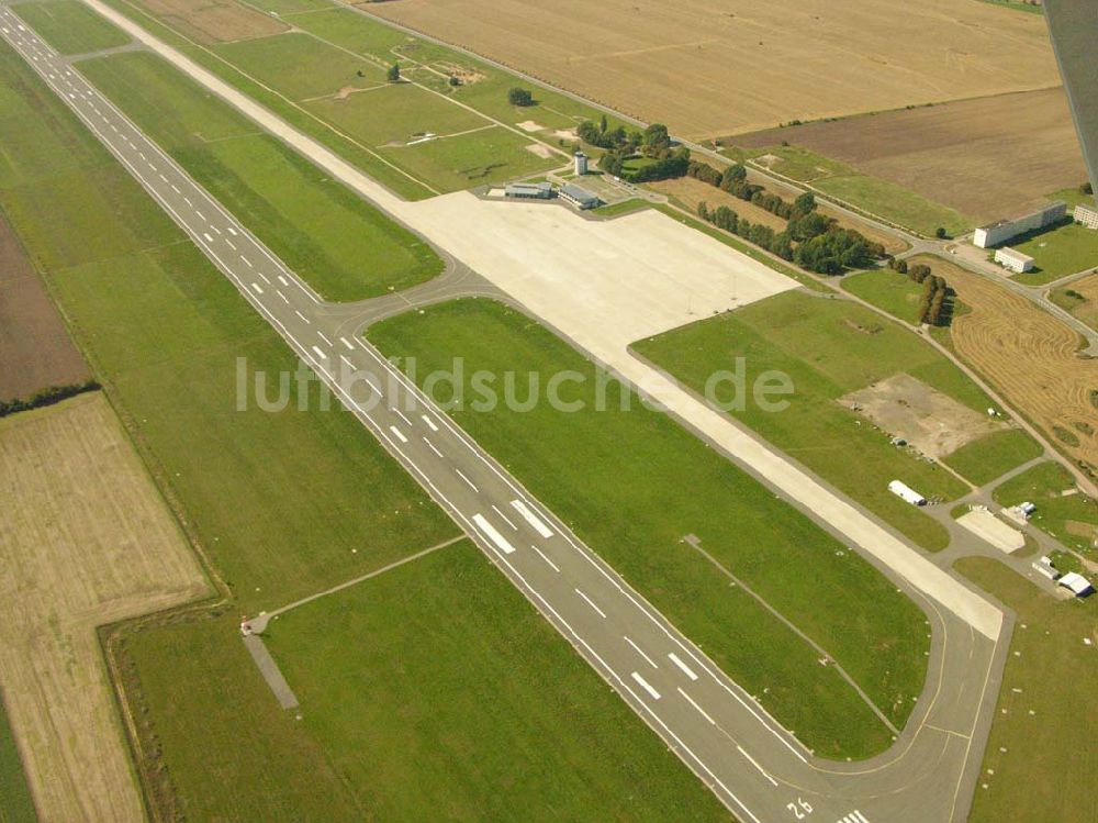 Luftaufnahme Cochstedt - Flughafen Cochstedt