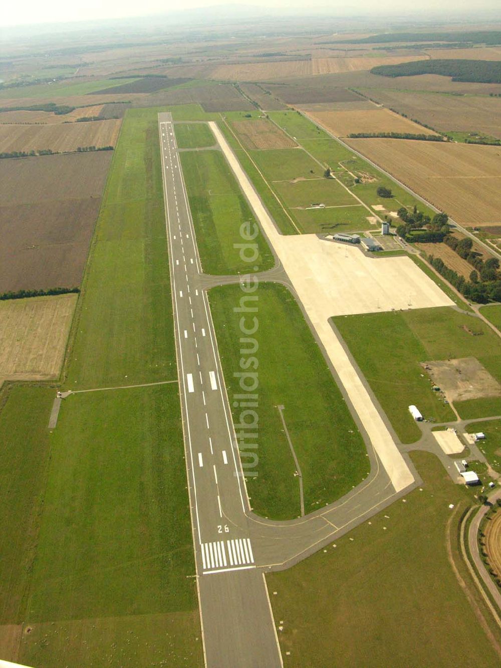 Cochstedt von oben - Flughafen Cochstedt