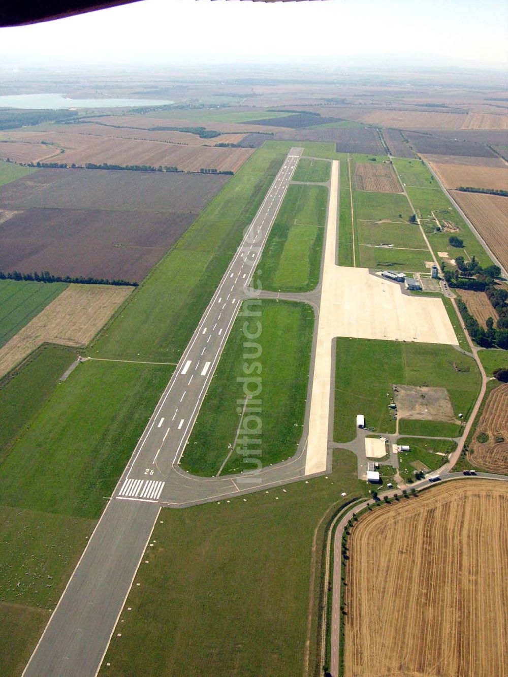 Cochstedt aus der Vogelperspektive: Flughafen Cochstedt