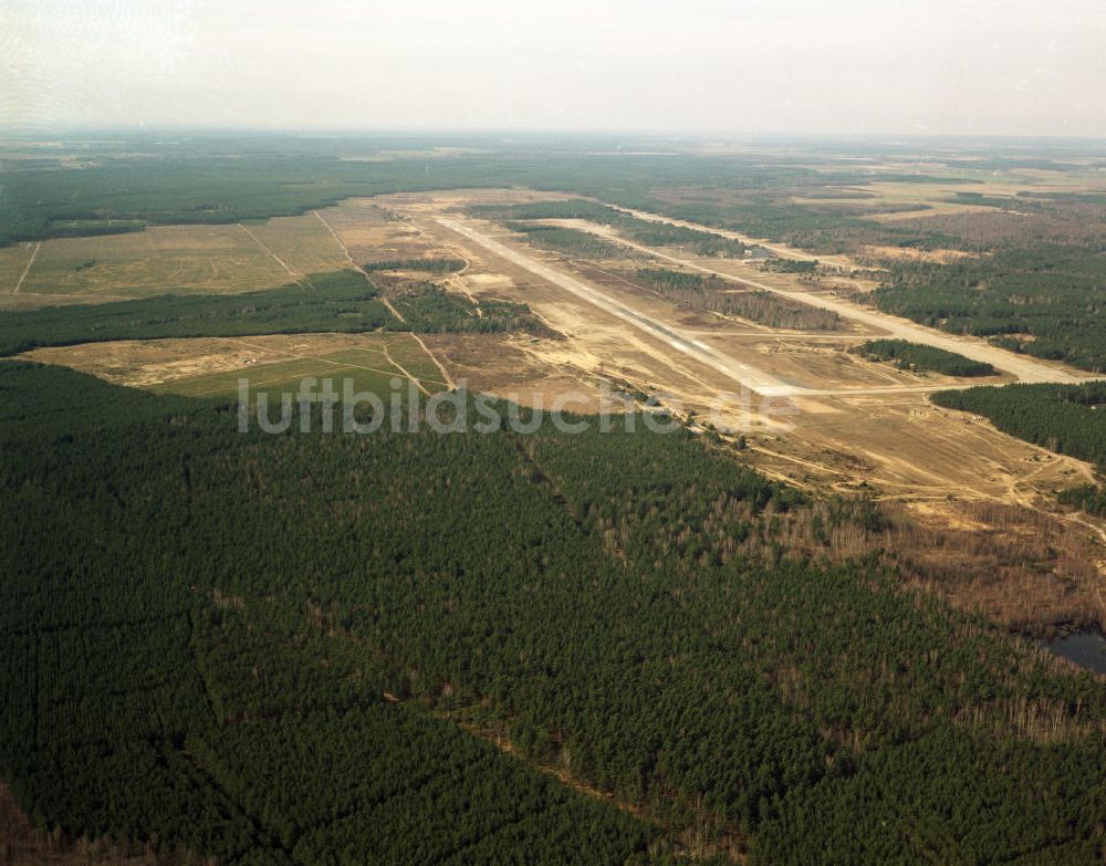 Luftbild Jänschwalde - Flughafen Cottbus-Drewitz