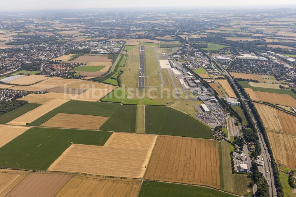 Luftbild Dortmund - Flughafen Dortmund - auch Dortmund Airport 21 genannt - im Bundesland Nordrhein-Westfalen