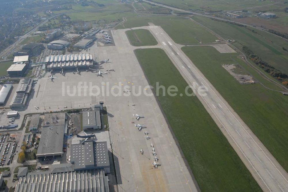 Luftbild Dresden - Flughafen Dresden