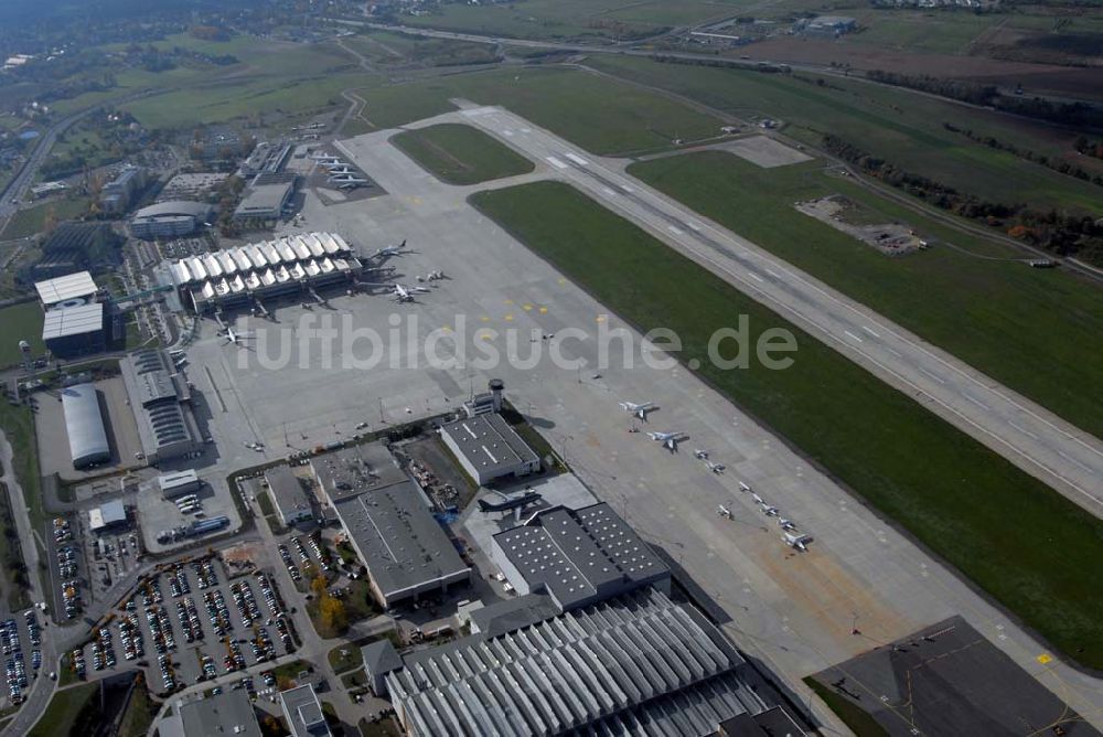 Luftaufnahme Dresden - Flughafen Dresden