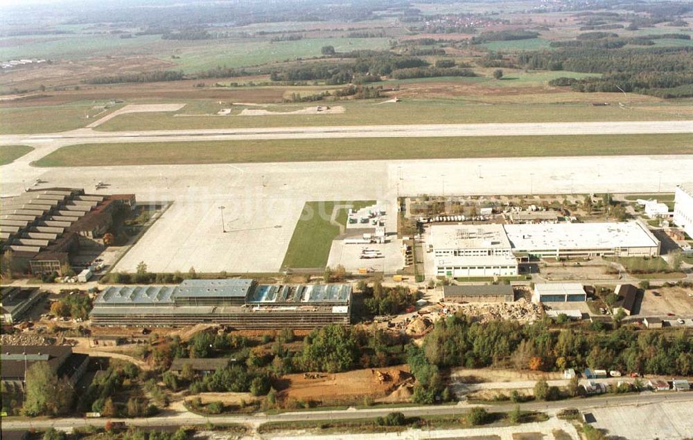 Dresden - Klotsche aus der Vogelperspektive: Flughafen Dresden Klotsche