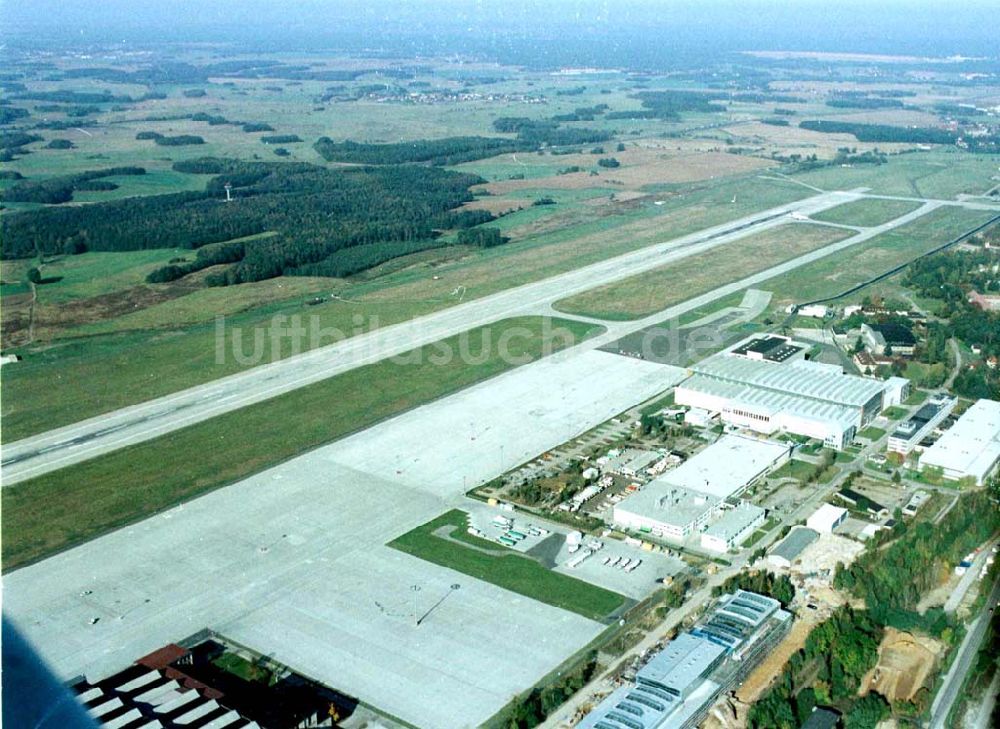 Luftbild Dresden - Klotsche - Flughafen Dresden Klotsche