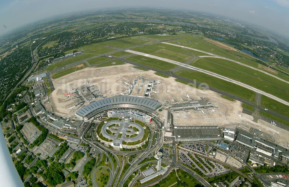 Luftbild Düsseldorf - Flughafen Duesseldorf