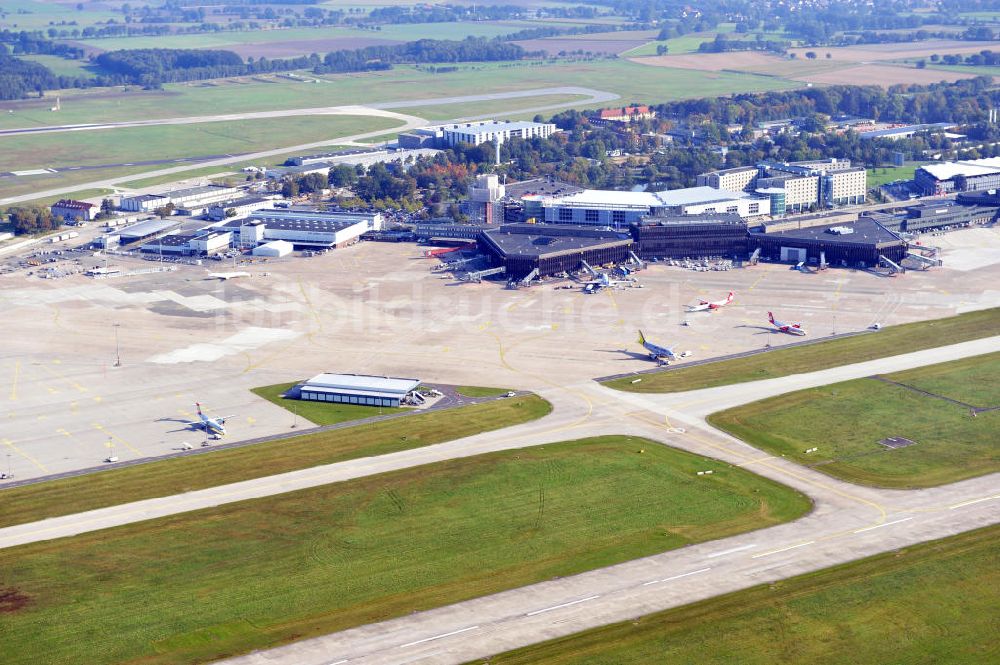 Luftaufnahme Hannover Langenhagen - Flughafen Hannover