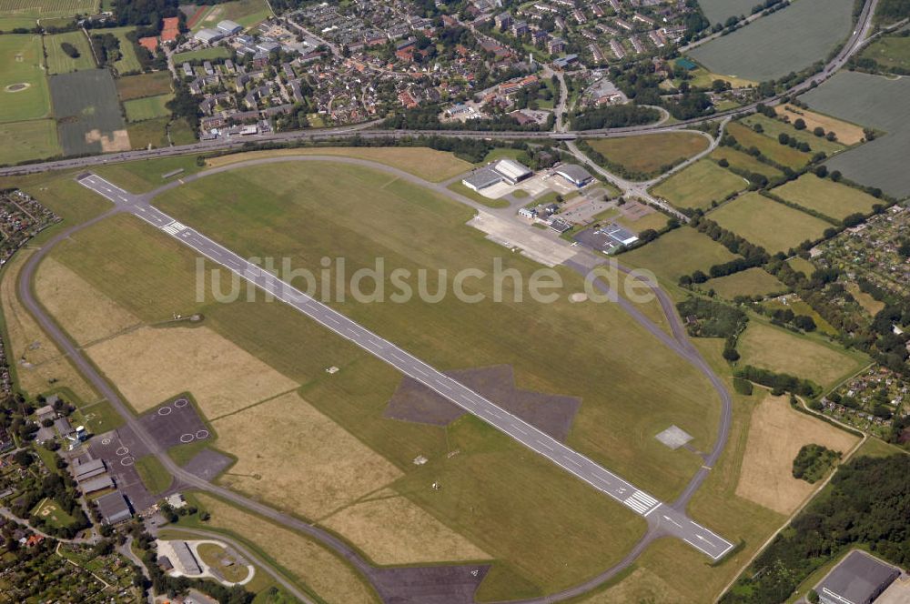 Kiel aus der Vogelperspektive: Flughafen Kiel in Schleswig-Holstein