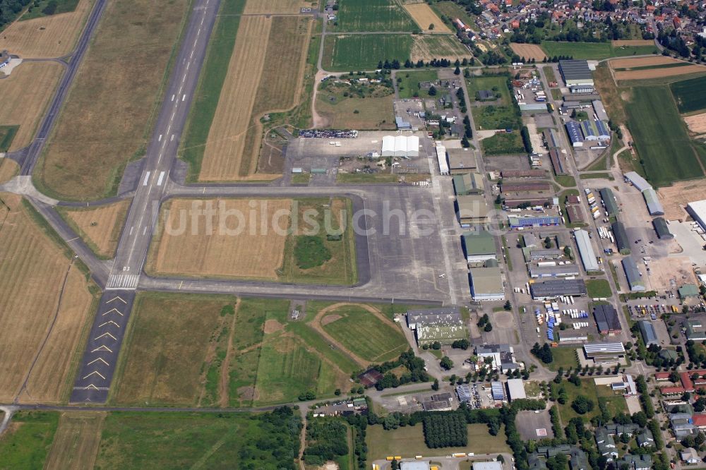 Luftaufnahme Lahr/Schwarzwald - Flughafen Lahr in Lahr/Schwarzwald im Bundesland Baden-Württemberg