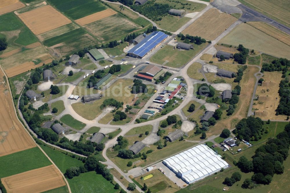 Luftaufnahme Lahr/Schwarzwald - Flughafen Lahr in Lahr/Schwarzwald im Bundesland Baden-Württemberg, Schwarzwaldflughafen