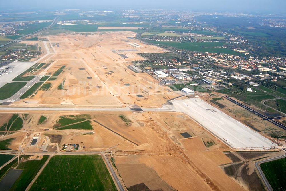 Luftbild Leipzig - Flughafen Leipzig - Halle