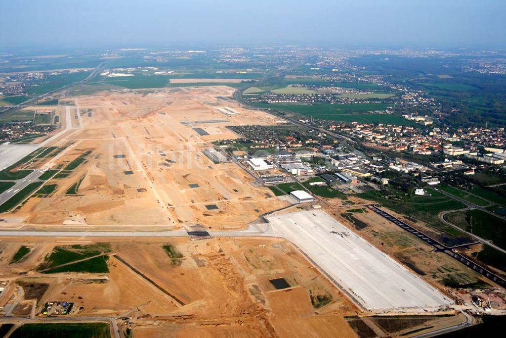 Luftaufnahme Leipzig - Flughafen Leipzig - Halle