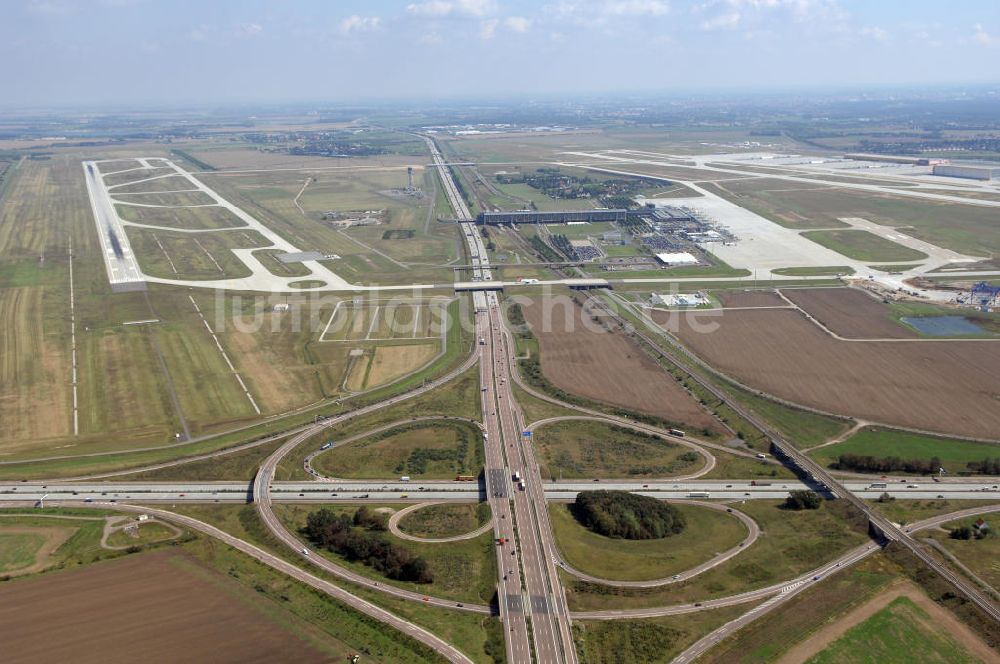 Luftbild Leipzig-Schkeuditz - Flughafen Leipzig - Halle