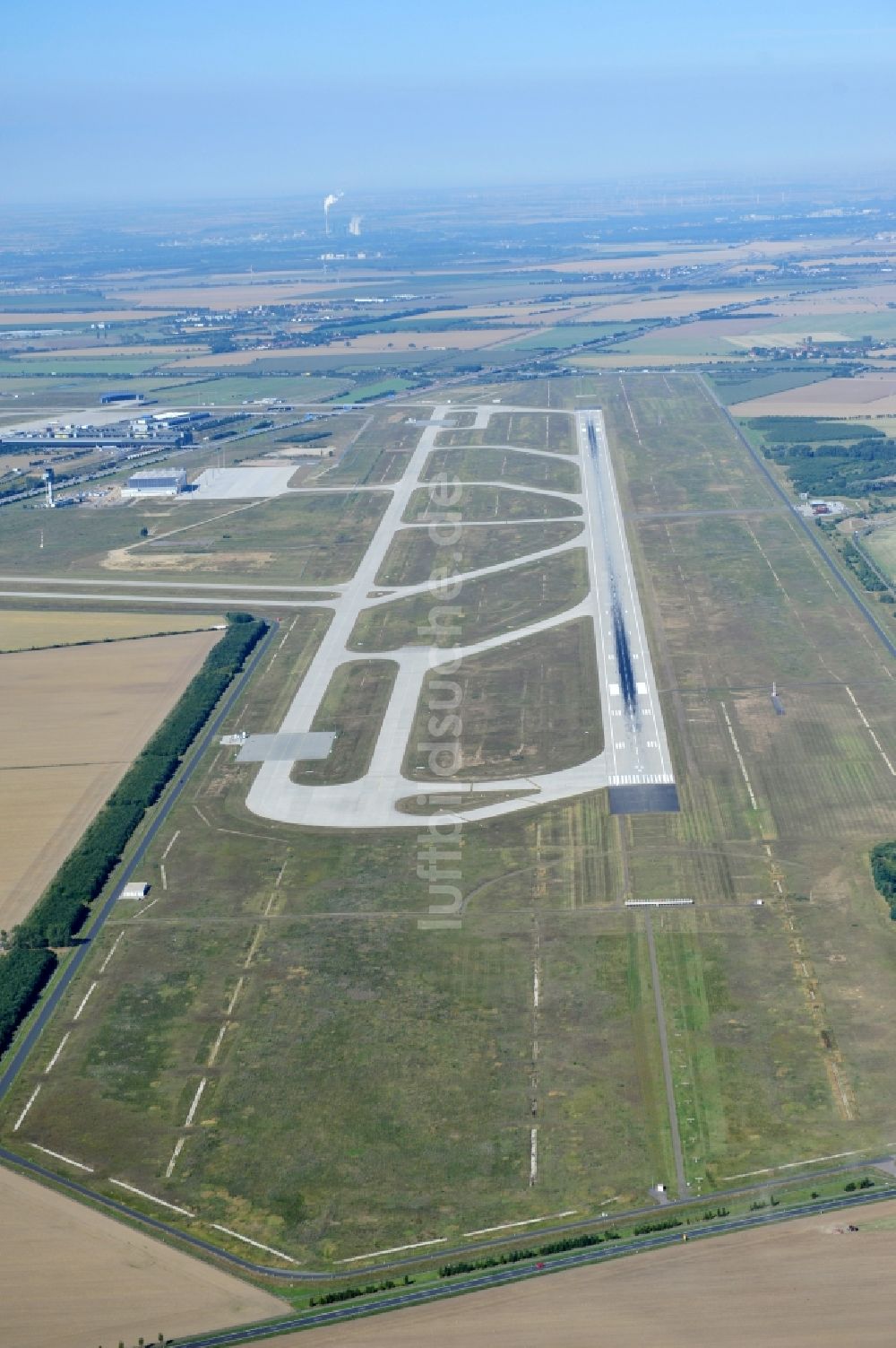 Luftaufnahme Schkeuditz - Flughafen Leipzig/Halle im Bundesland Sachsen