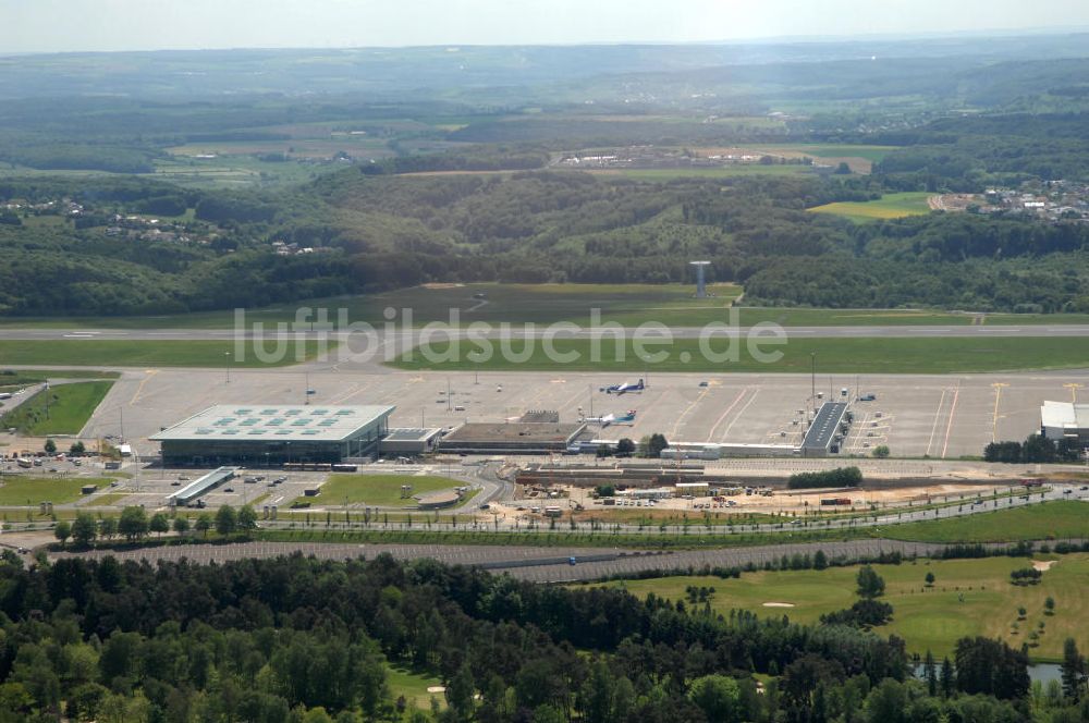 Luftaufnahme Luxemburg - Flughafen Luxemburg