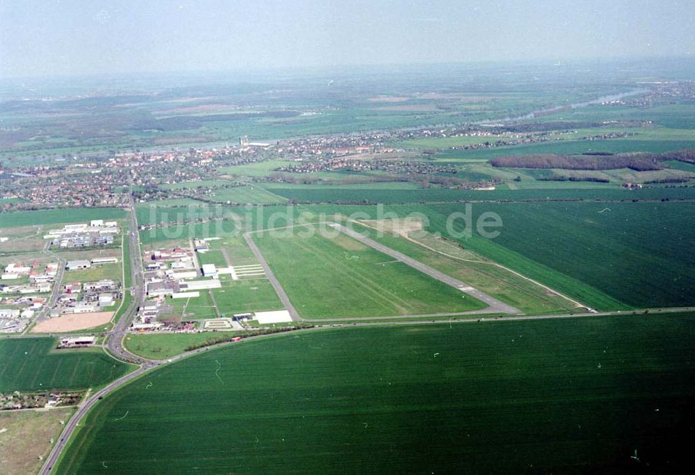 Luftbild Magdeburg - Flughafen Magdeburg