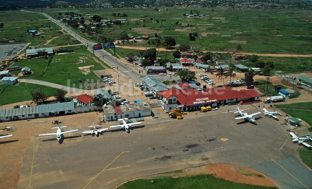 Luftbild Mwanza - Flughafen Mwanza in Tansania