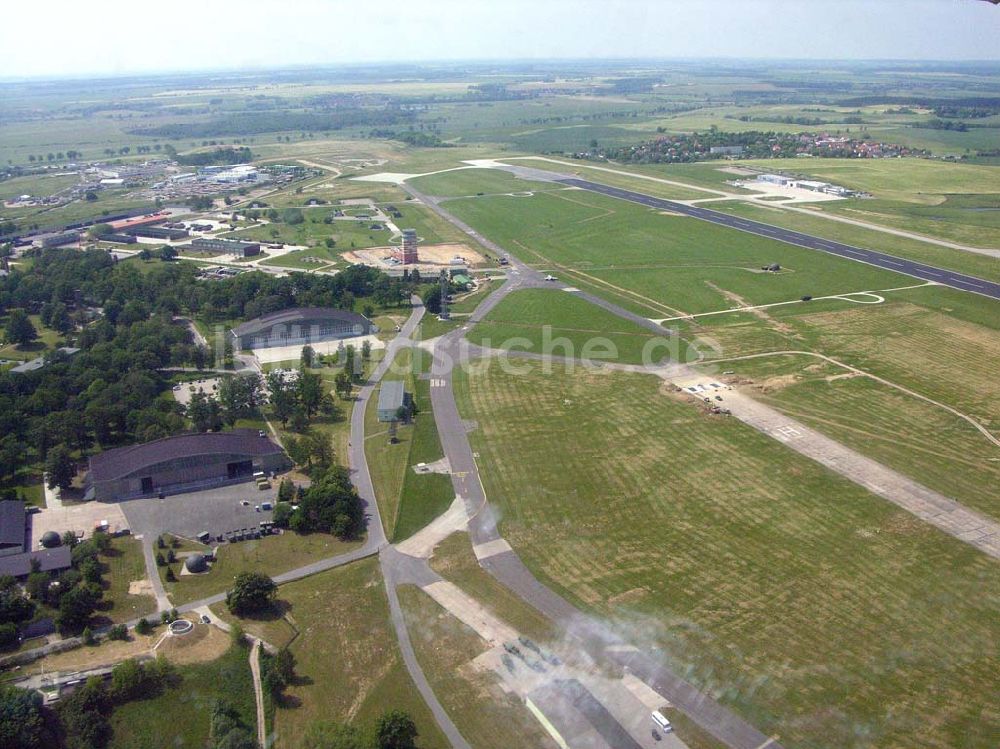 Luftbild Neubrandenburg - Flughafen Neubrandenburg - Trollenhagen