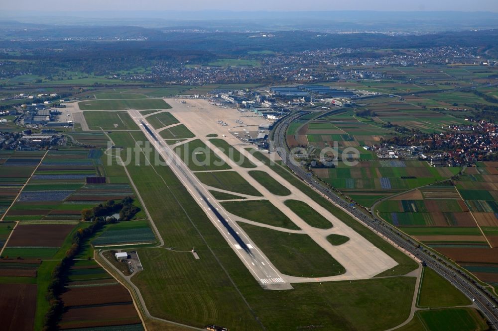 Luftbild Stuttgart - Flughafen Stuttgart im Bundesland Baden-Württemberg