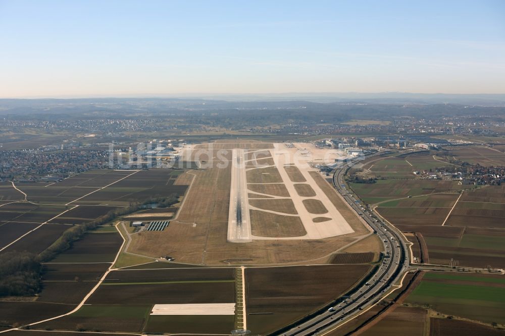 Luftbild Stuttgart - Flughafen Stuttgart im Bundesland Baden-Württemberg