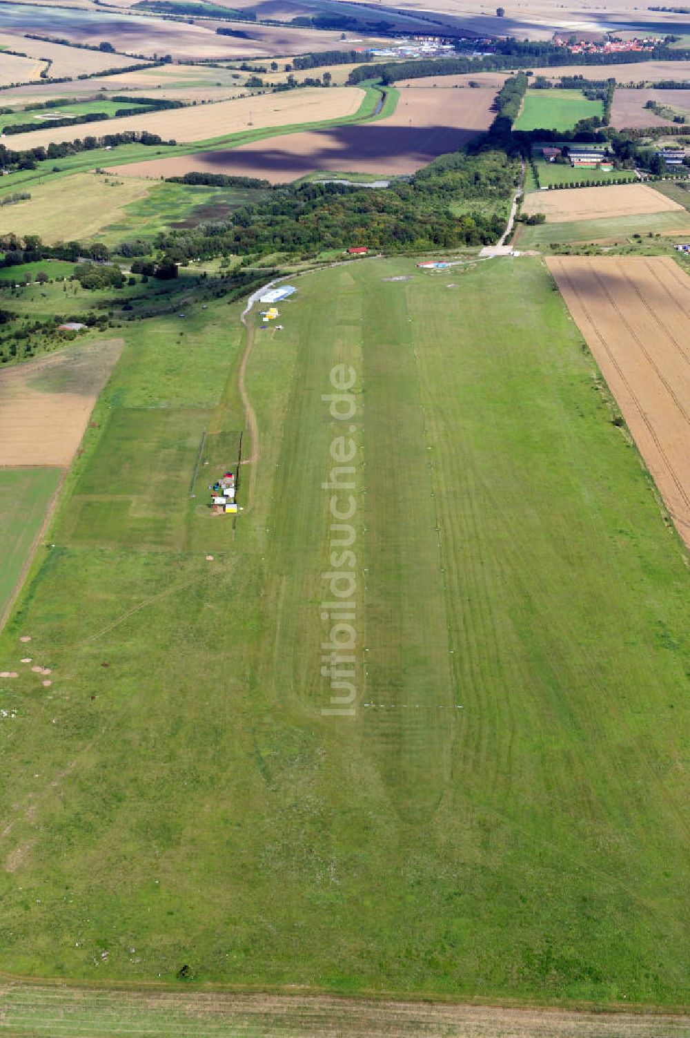 Luftbild Bad Langensalza - Flugplatz Bad Langensalza in Thüringen